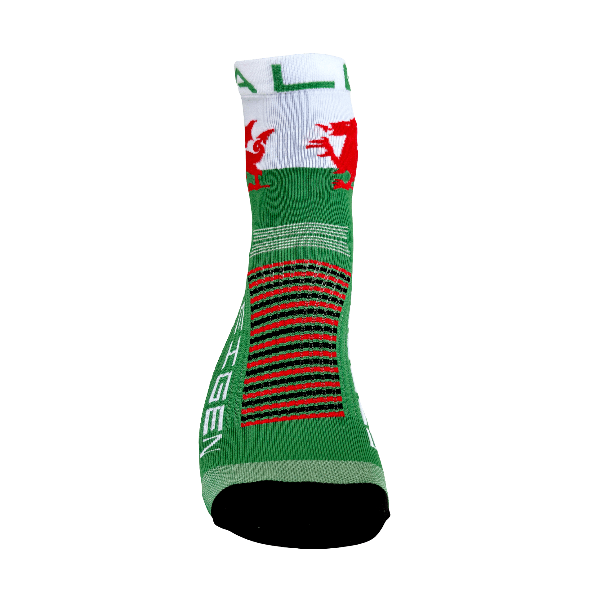 Wales Running Socks ½ Length - Image 2