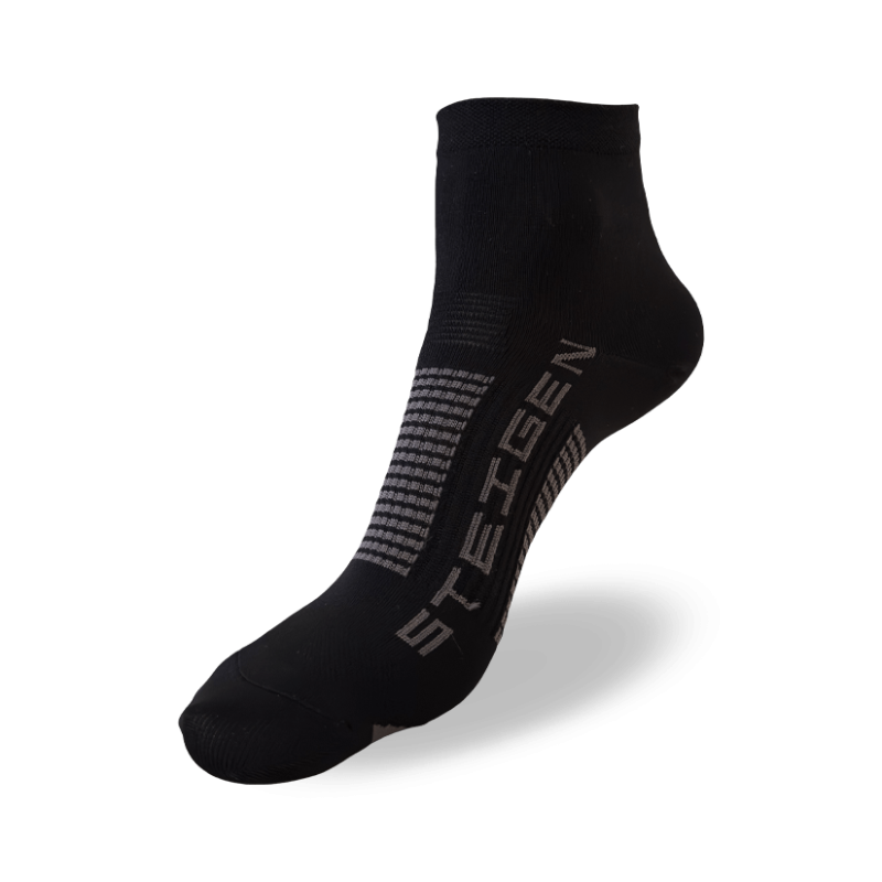 Kids School Black Socks ¼ Length