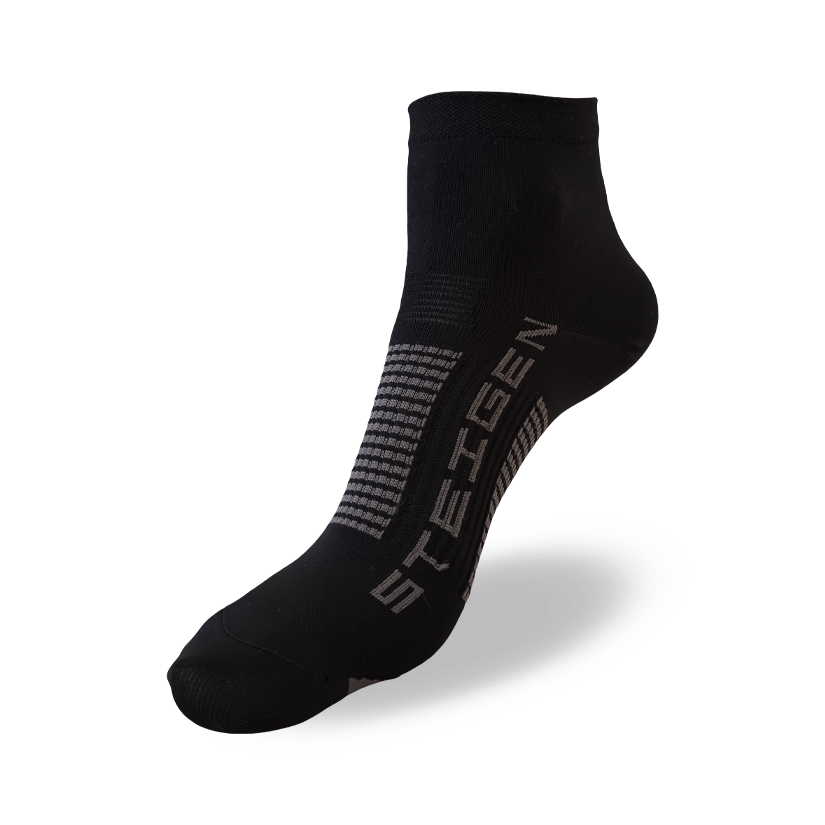 Kids School Black Socks ¼ Length