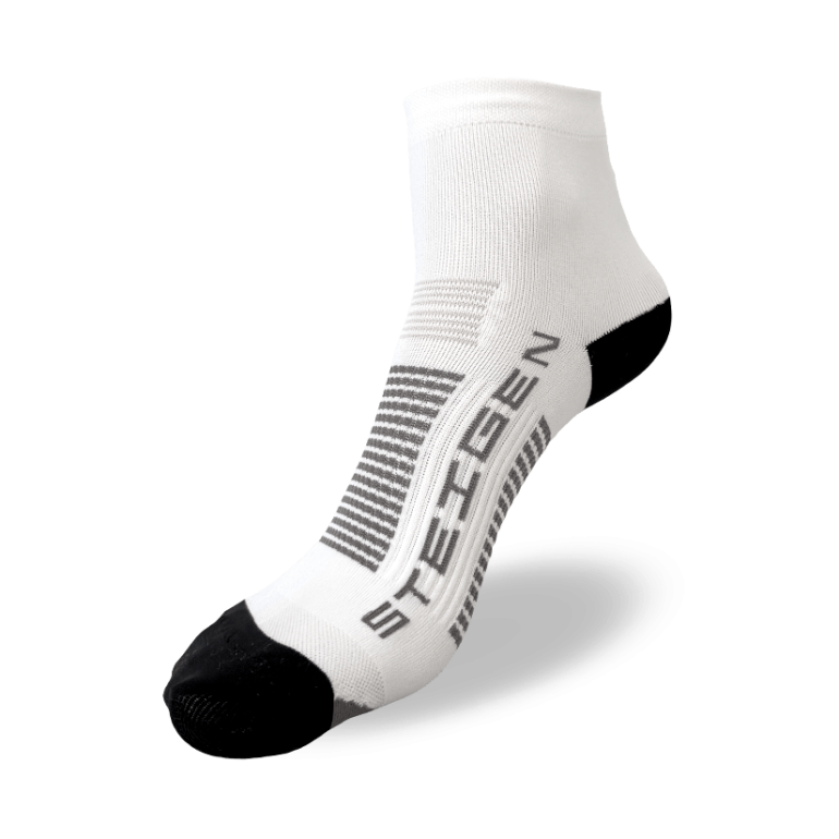 Kids School White Socks ¼ Length