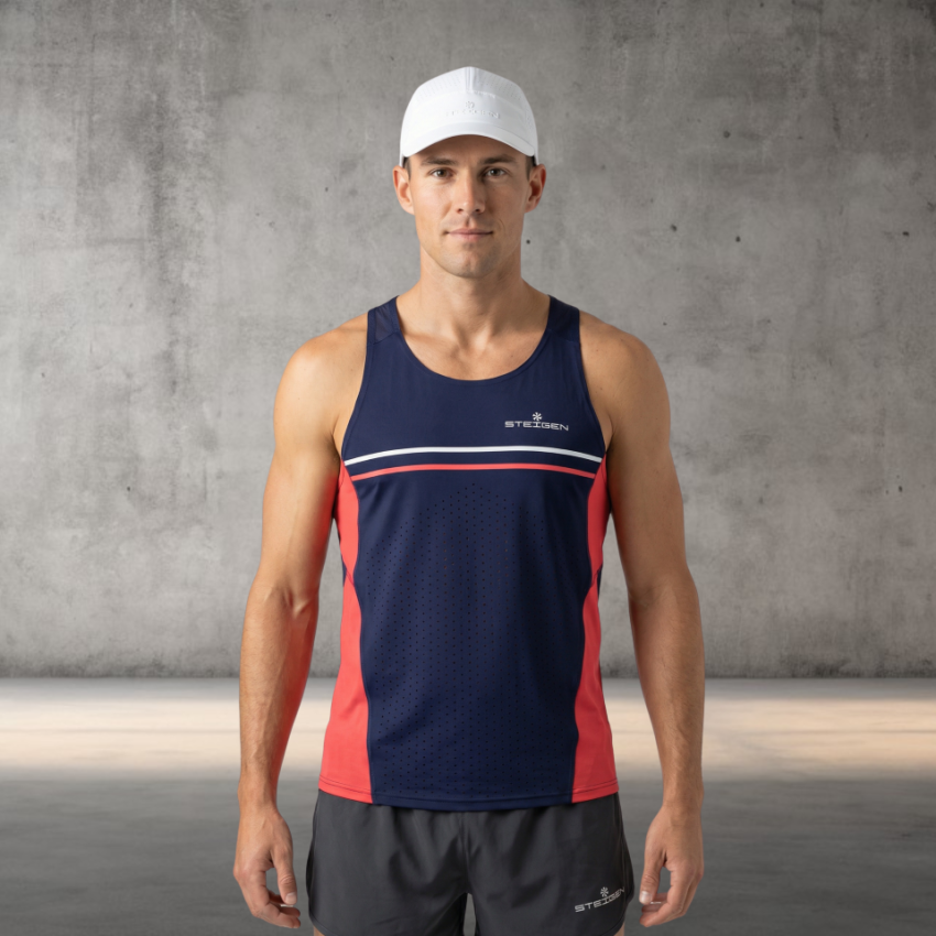 Steigen Running Cap – White - Image 3